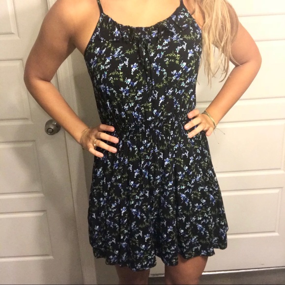 Mossimo Supply Co. Dresses & Skirts - Black Floral Mini Dress